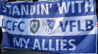 LCFC-VfL flag